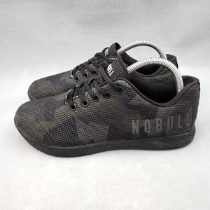 NOBULL Superfabric Trainer Low Men's 8.5 / Wo's 10 Dark Camo Crossfit Gym Shoes